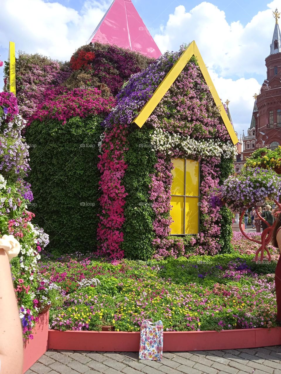 Garden Festival "Flower Jam" in Moscow