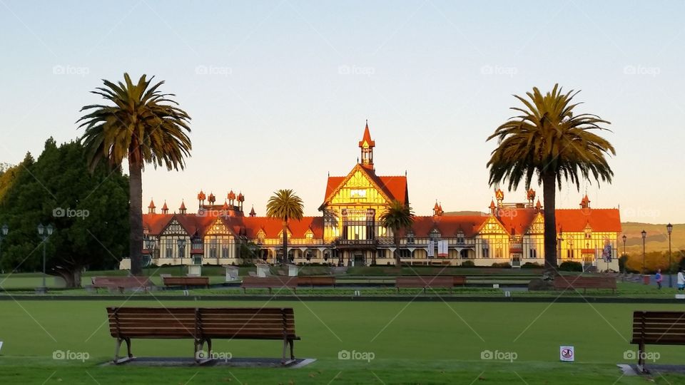 Park in Rotorua, New Zealand