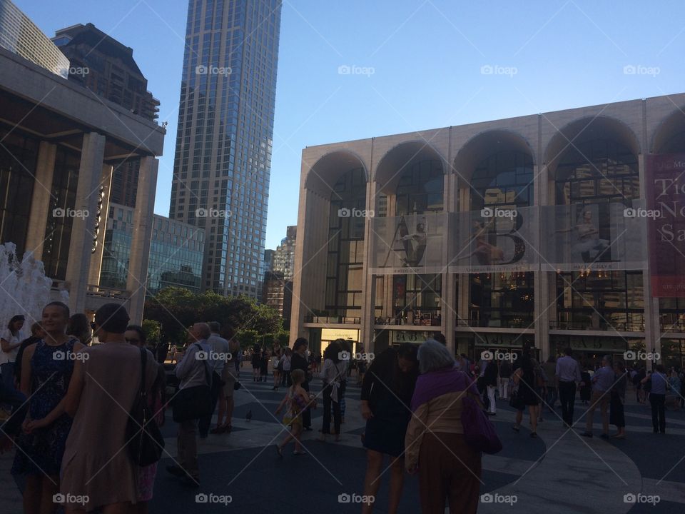 Lincoln square New York 