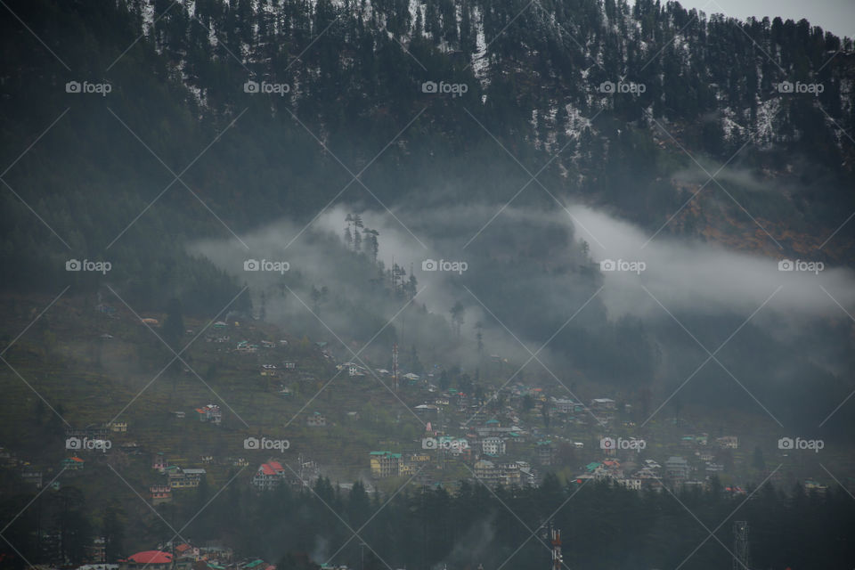 Manali view from my room
