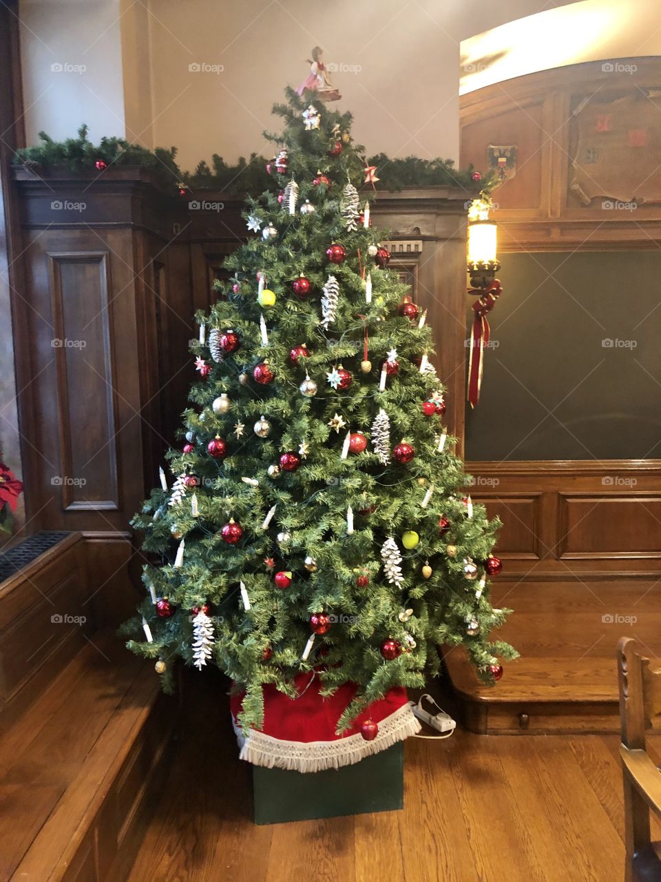 German Christmas Tree in Classroom