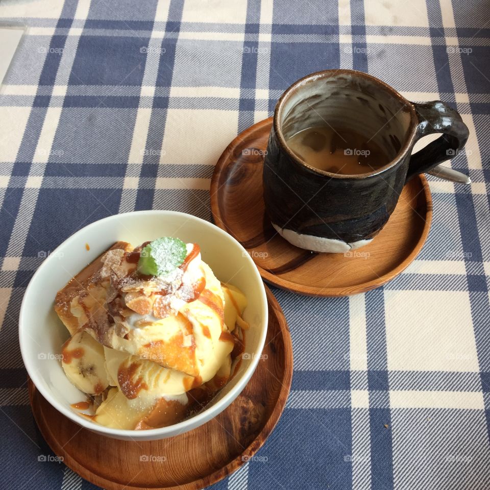 Coffee time at a small cafe in Yakushima