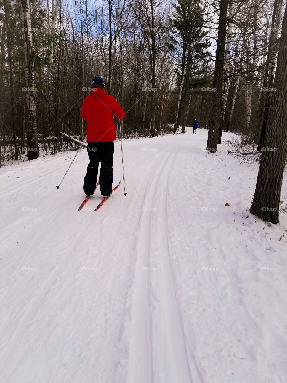 On the move! - Cross country skiing