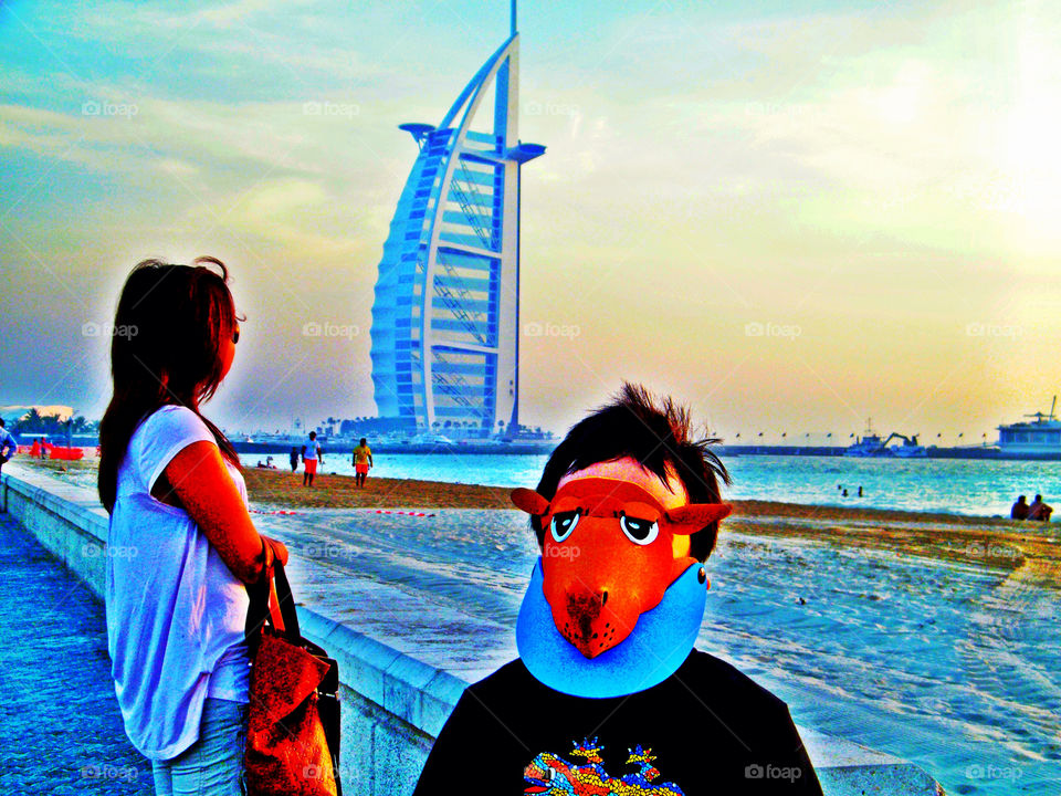 funny cute hat happy by Atierene