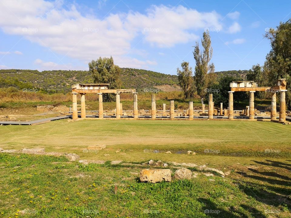 Ancient Temple of Vravronias Artemidos