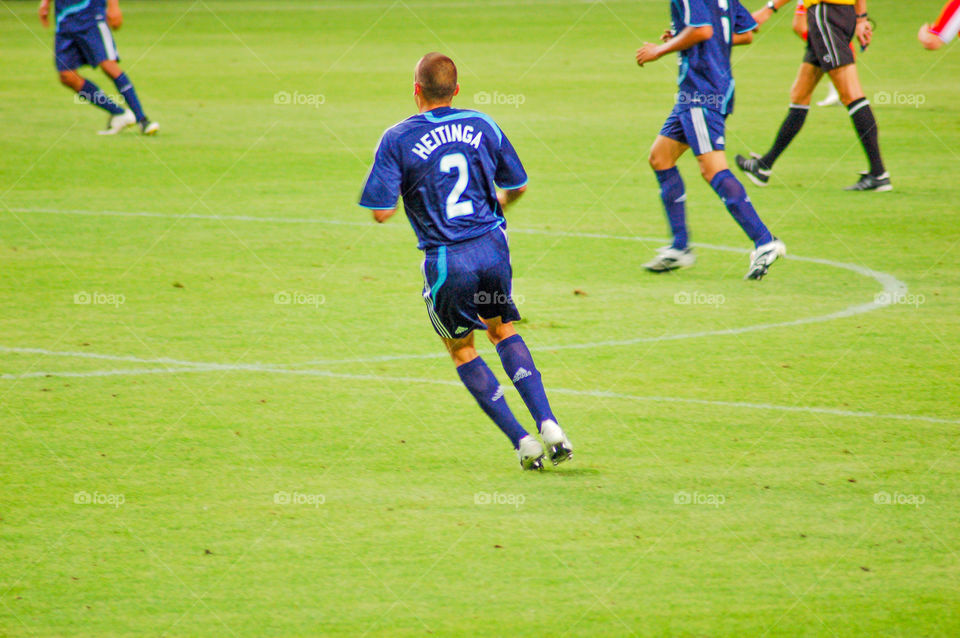 John Heitinga At The Ajax Amsterdam Tournament The Netherlands 2007