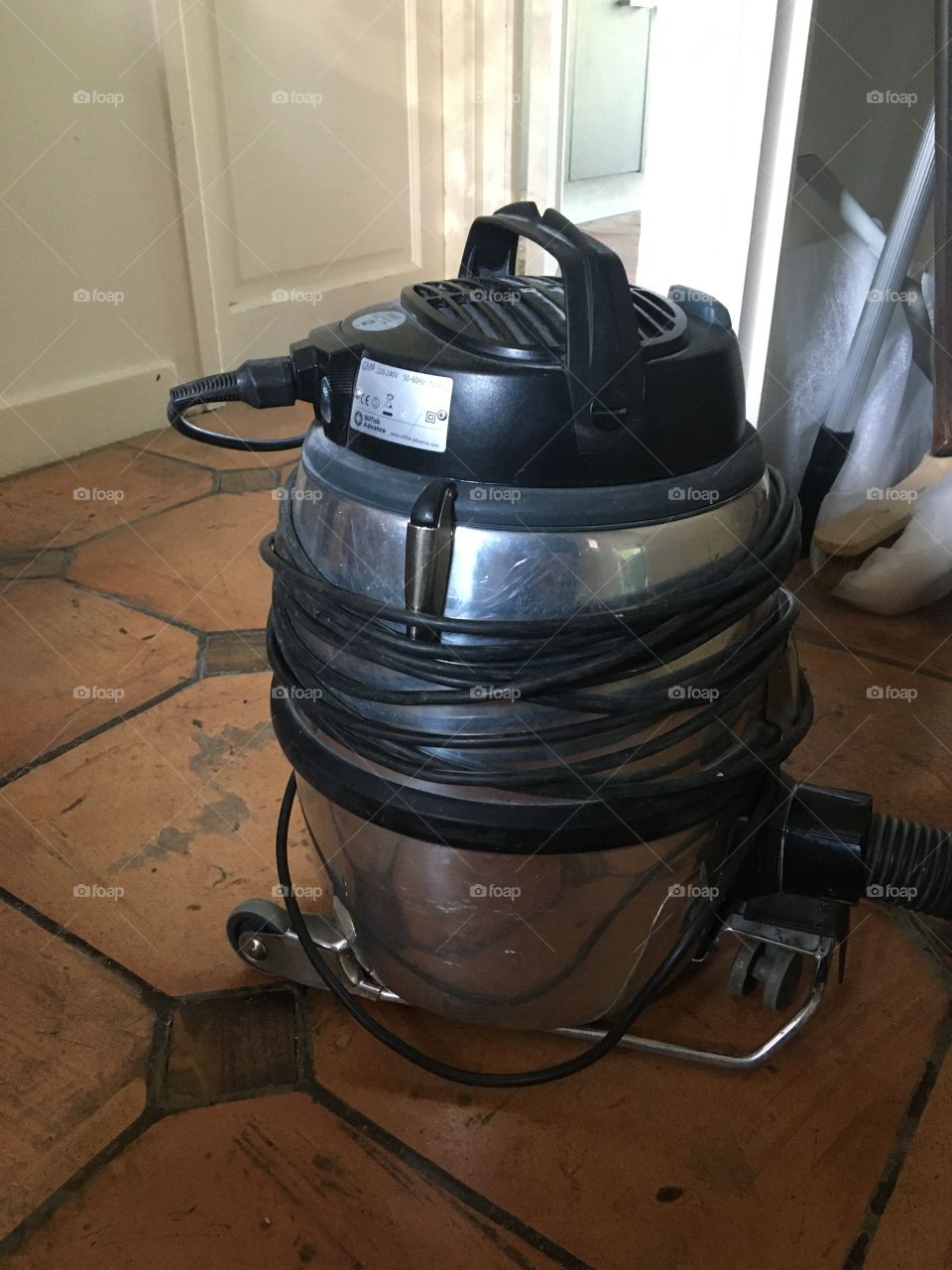 V - as Vacuum cleaner 