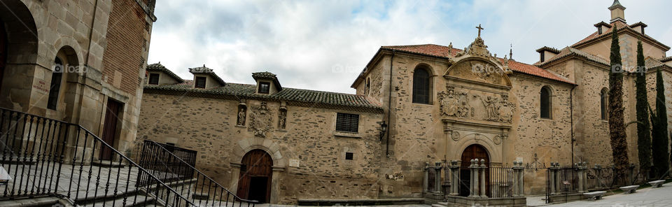 Plaza de Santa Teresa. Plaza de Santa Teresa (Alba de Tormes - Spain)