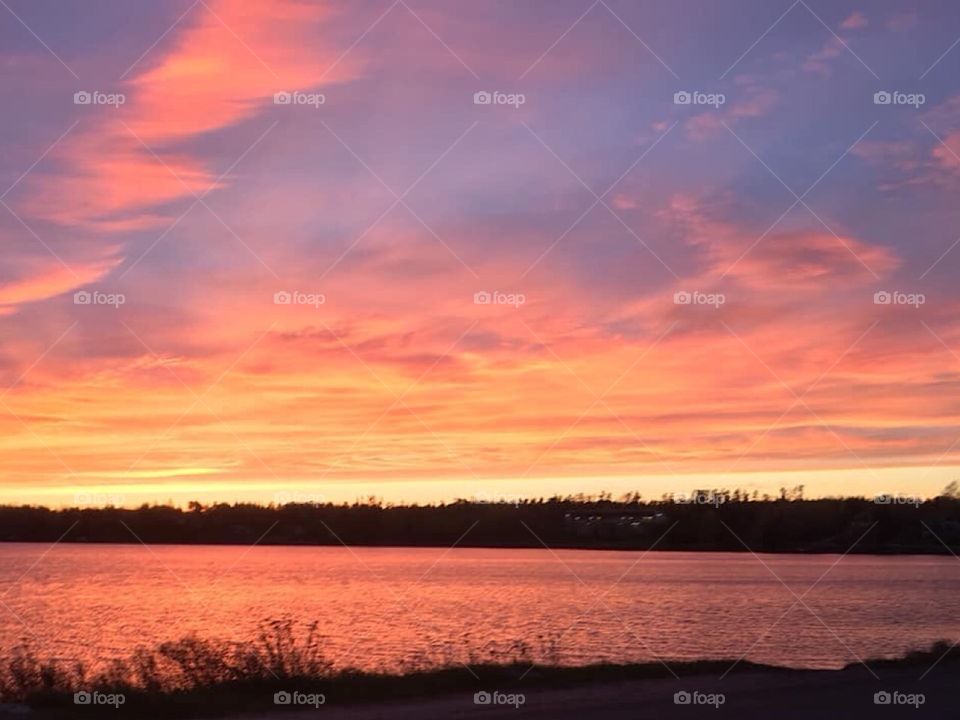 Canadian sunset