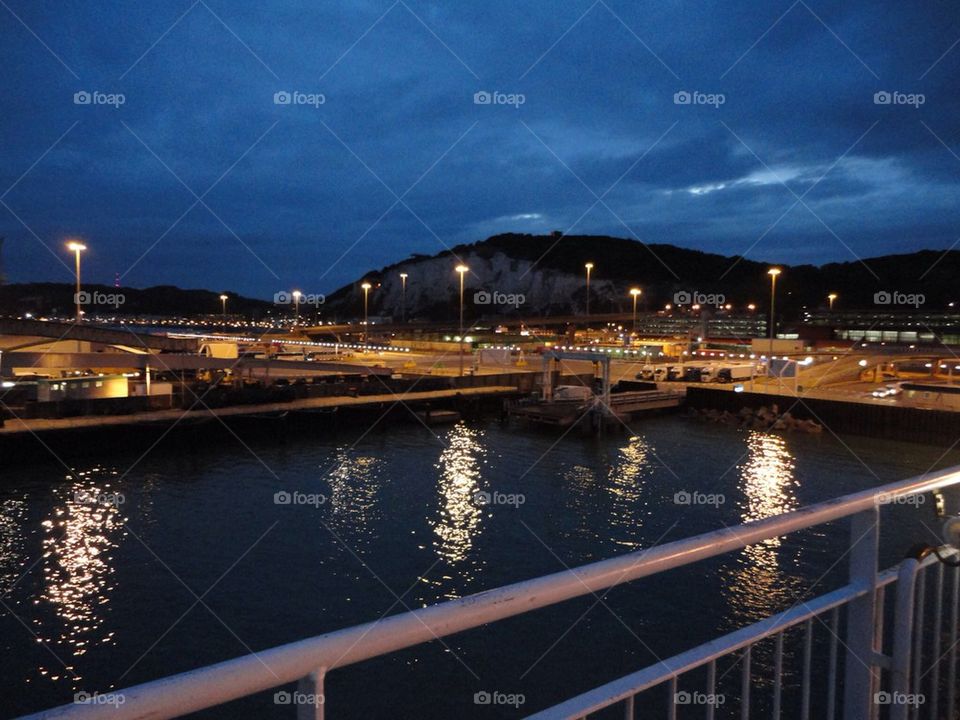 Douvres vue du ferry
