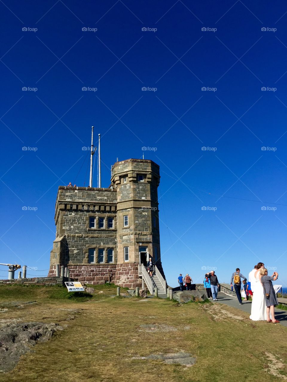 Cabot Tower atop Signal Hill in St. John's, NL. 
