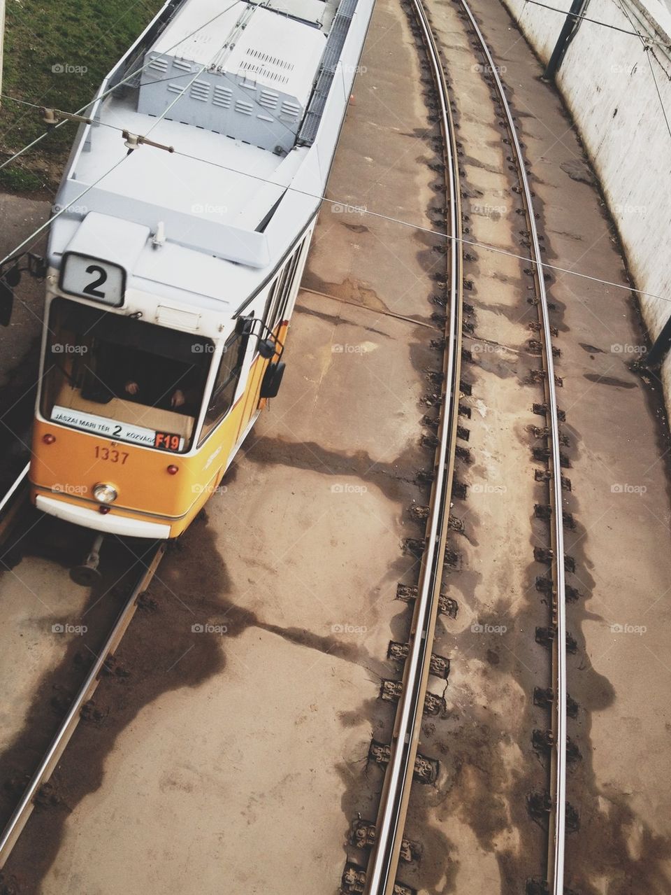 Budapest tram, Hungary.