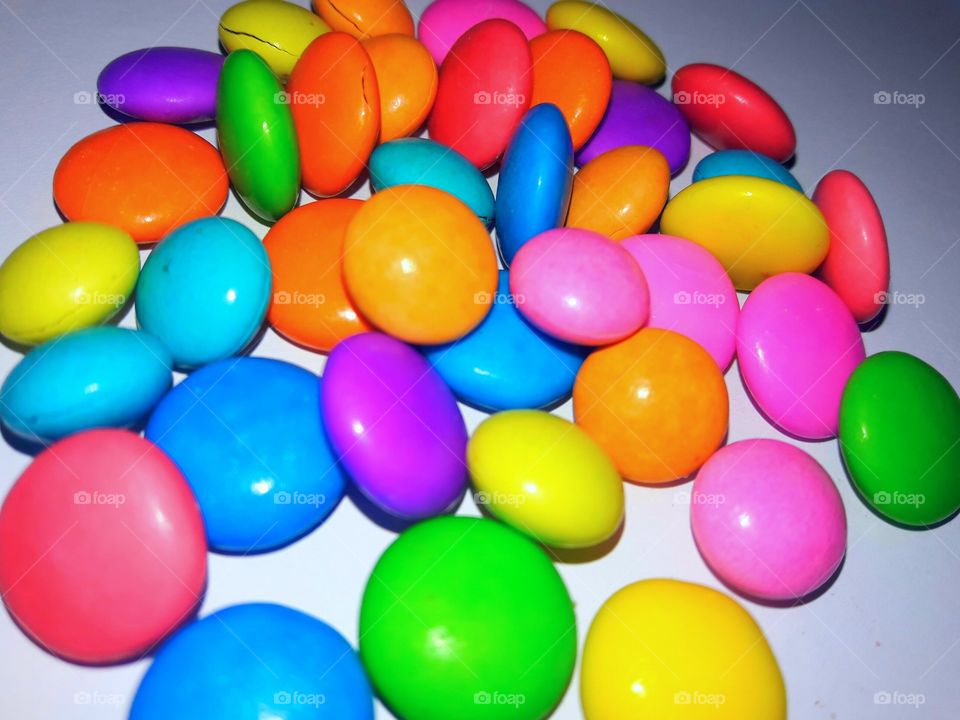 Candy all colors .