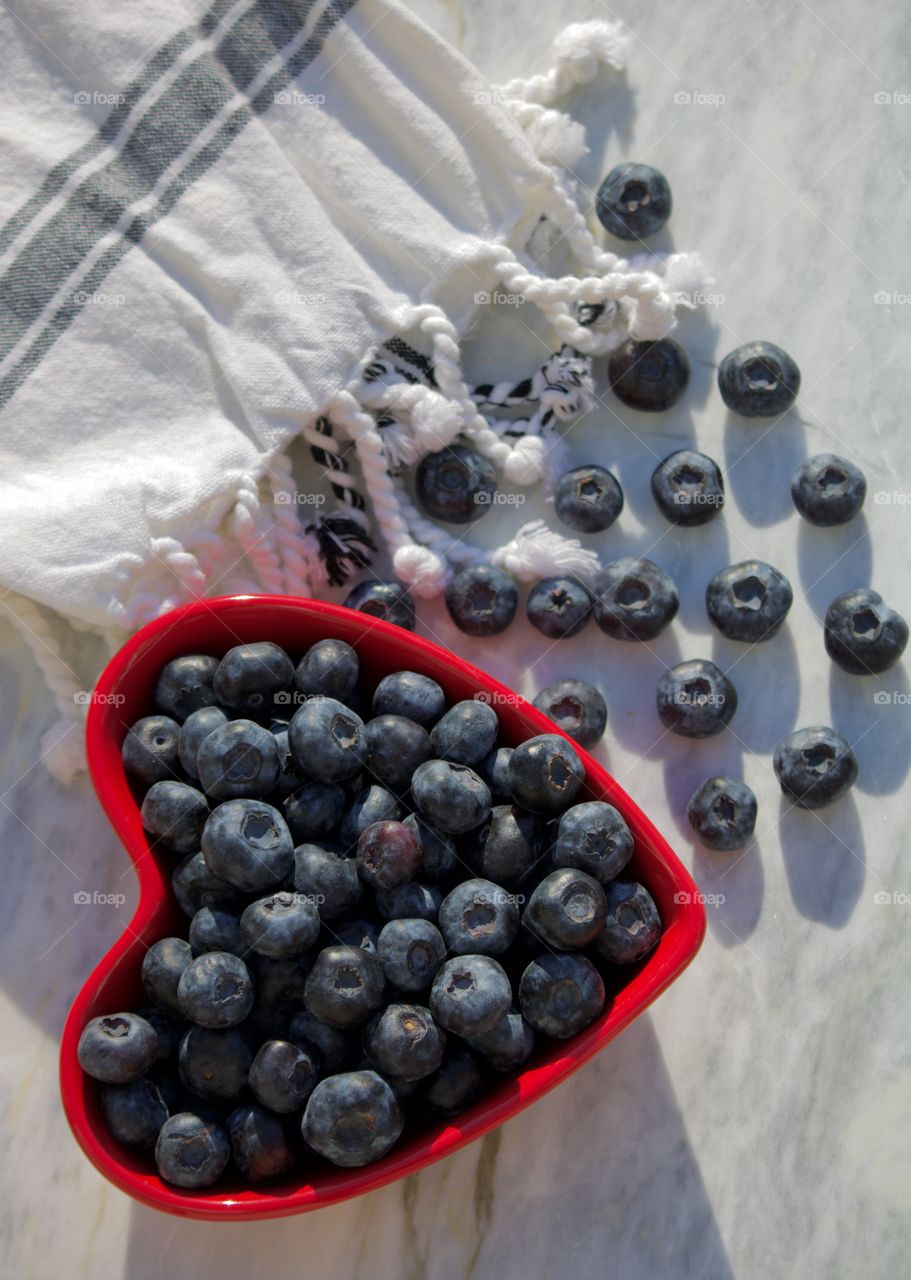 Blueberries from the garden 