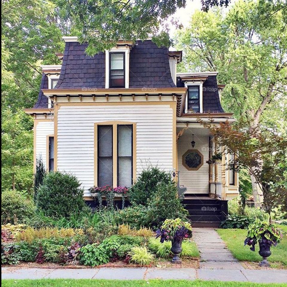 Hartford Victorian Home. Captured walking through the West End historic district in Hartford, CT. 
