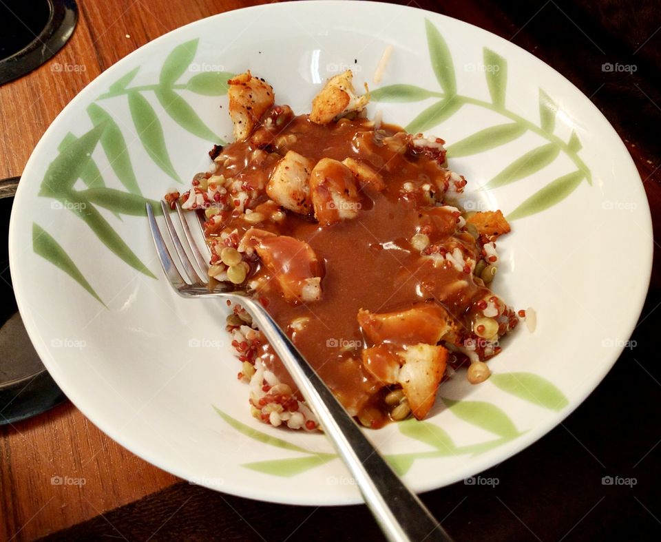 Quinoa, Lentils, Chicken and Rice