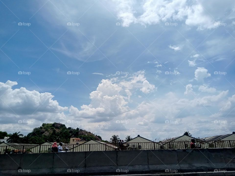 ravarma beautiful clouds