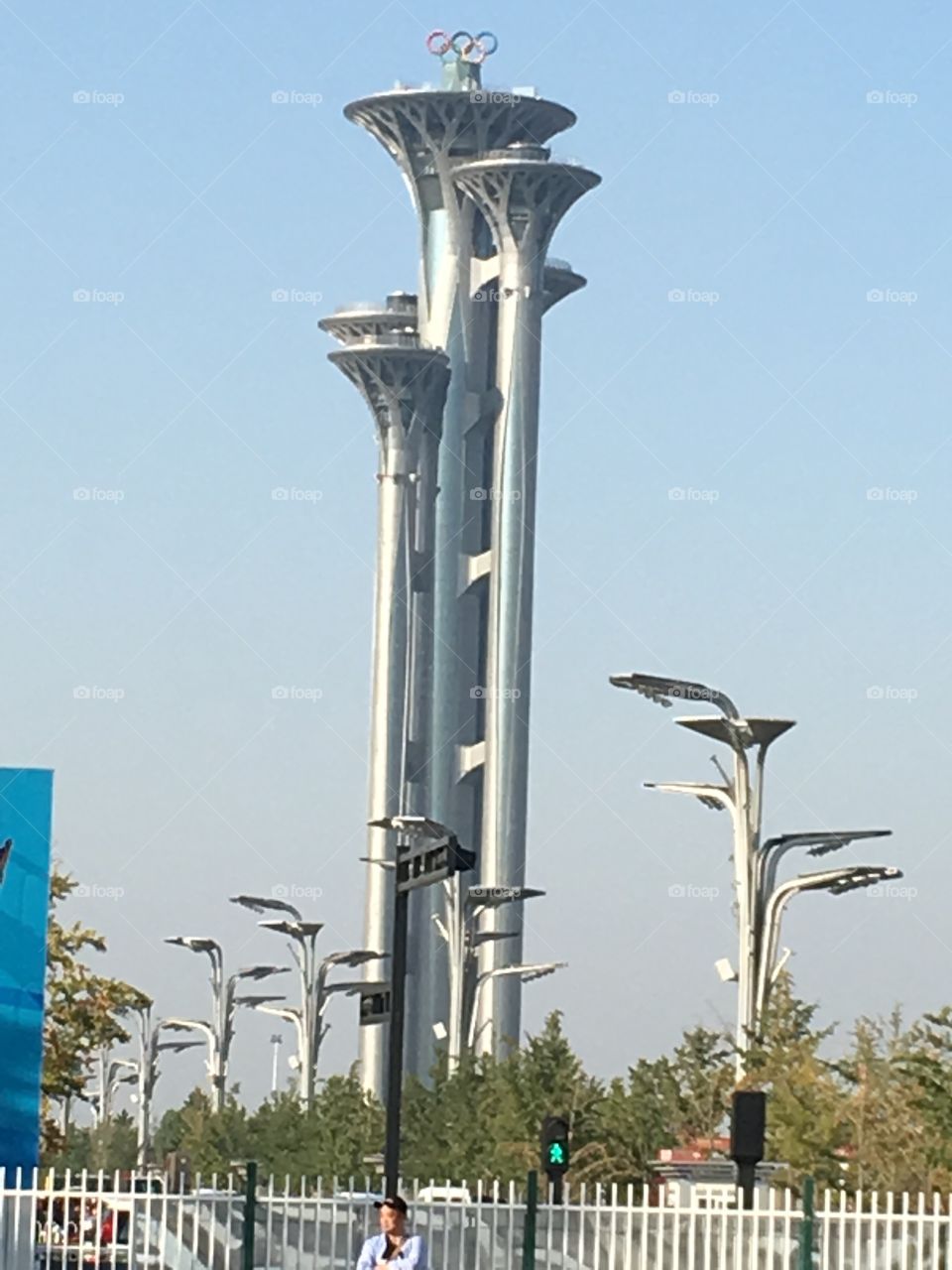 Tower at Olympic Park in Beijing, China