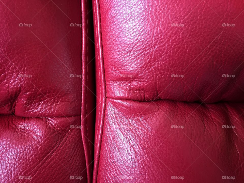 Leather couch