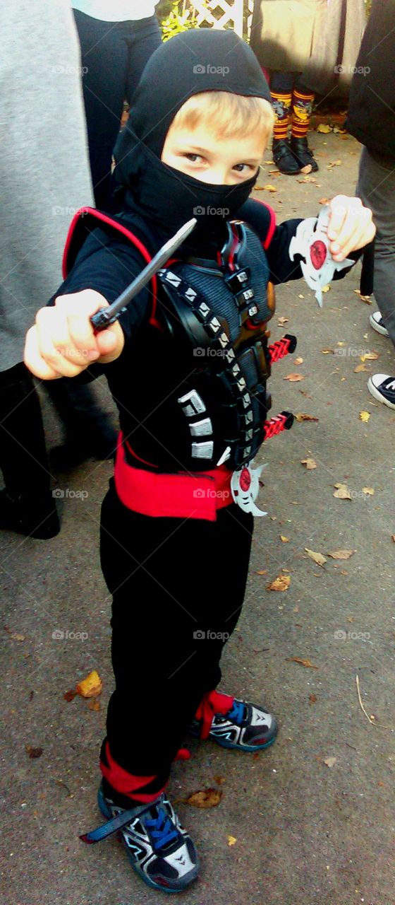 Halloween Ninja warrior