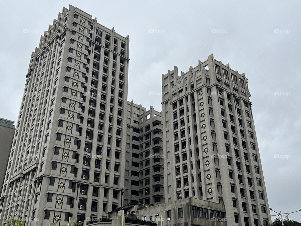 Tall buildings in Taipei