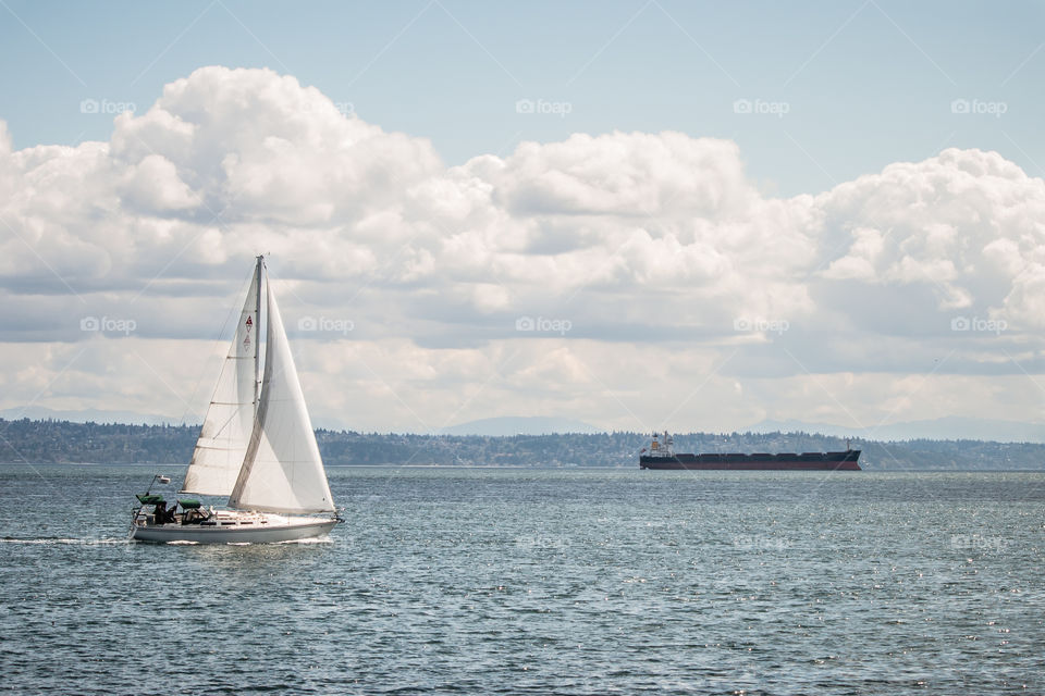 Sailing on the Puget Sound