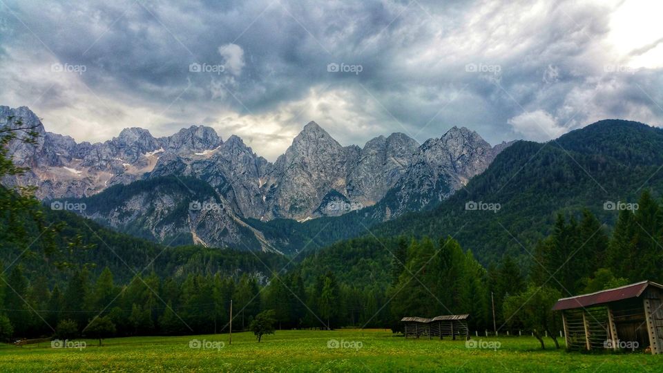 Slovenian breathtaking countryside.