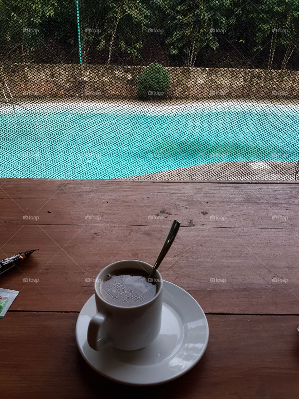Do I drink coffee first or do I dip in the pool first? Waking