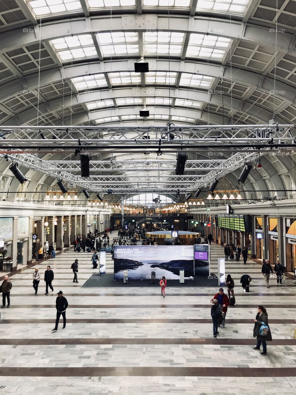 Central station in Stockholm