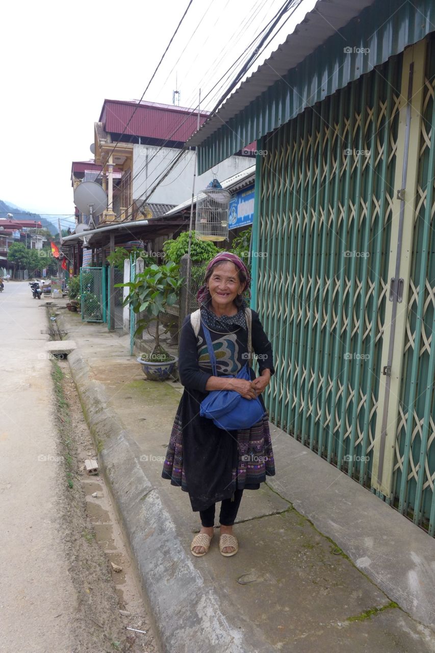 Hmong smile