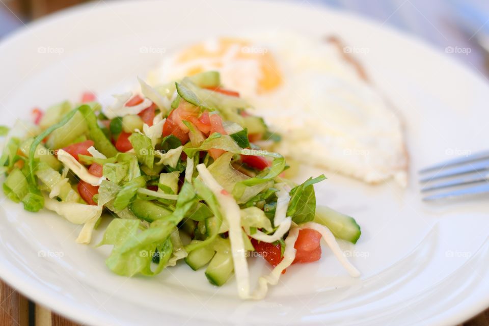 Close-up of Salad