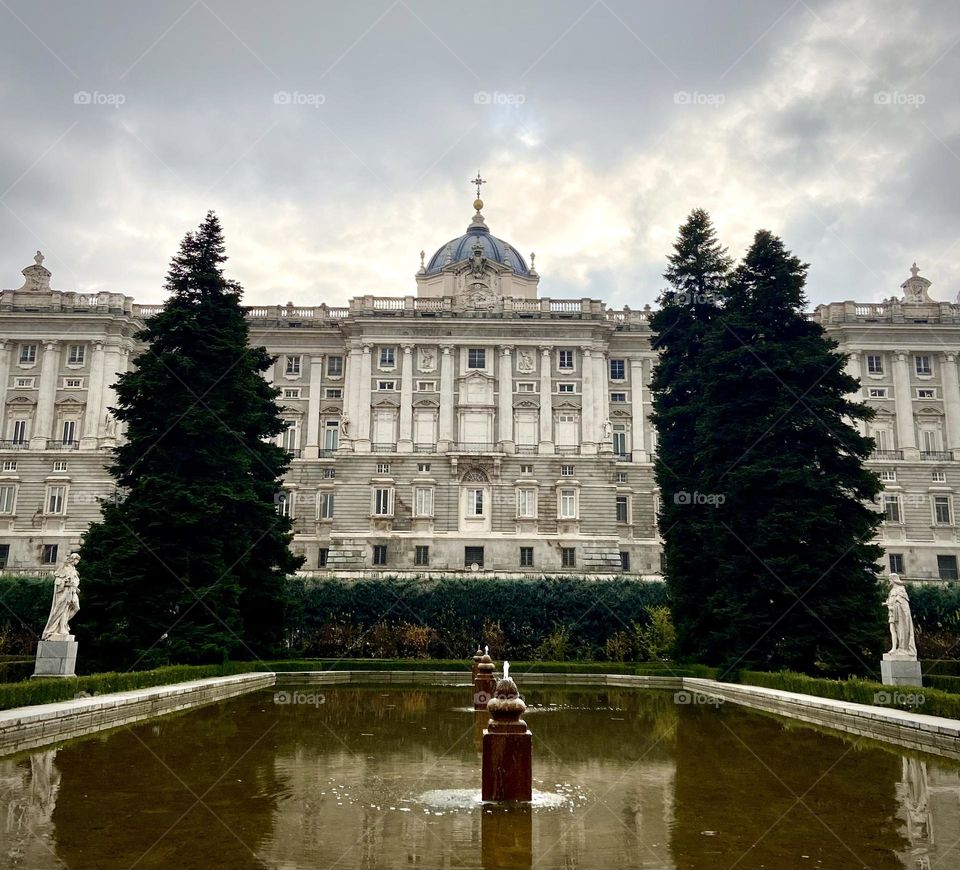 Madrid , royal palace December 2022 . 