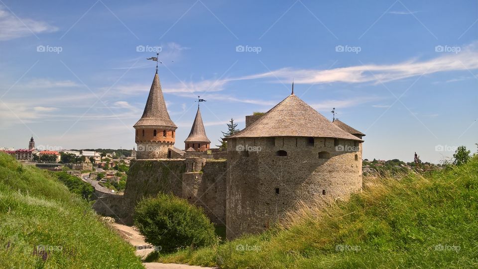 a fortress in the city of Kamyanets-Podilsky