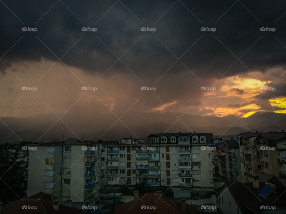 Storm in Struga