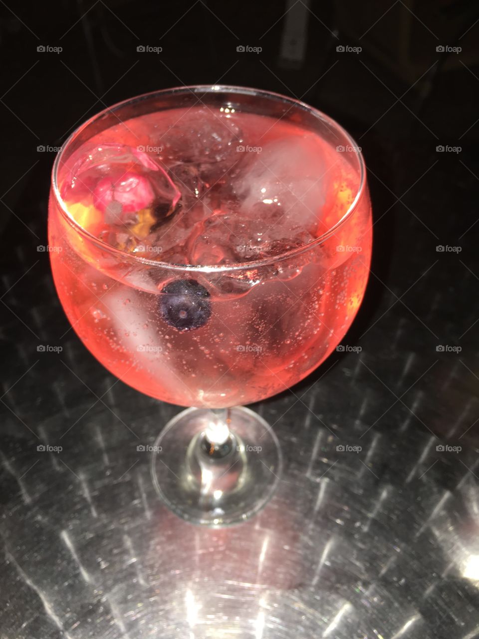 Red cocktail 