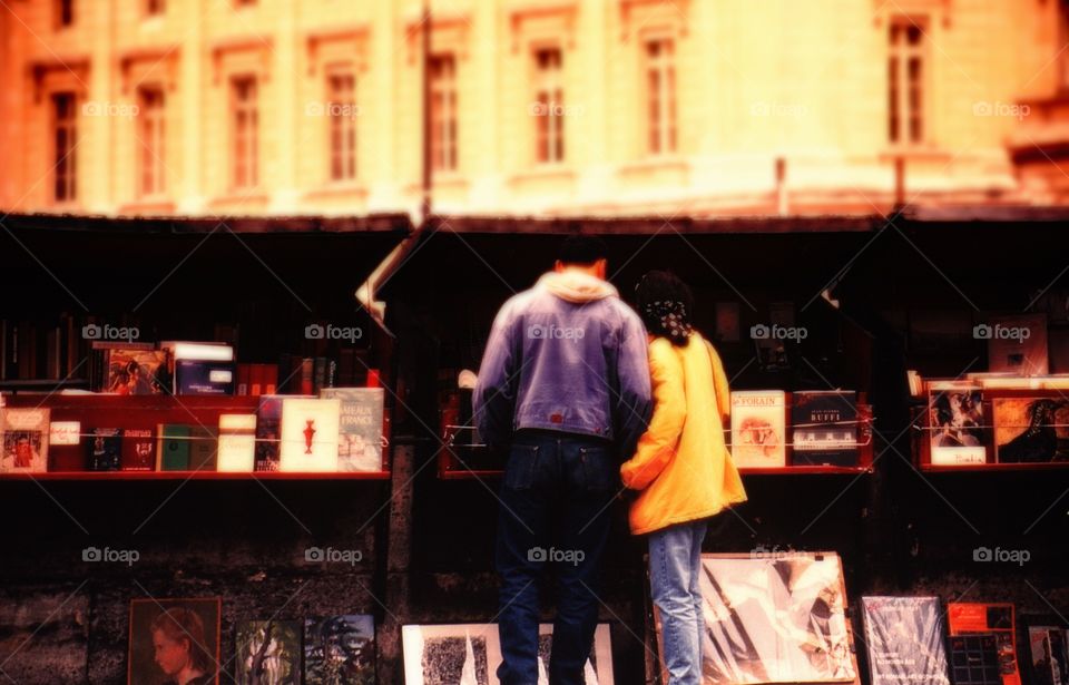 Bookstall. Paris