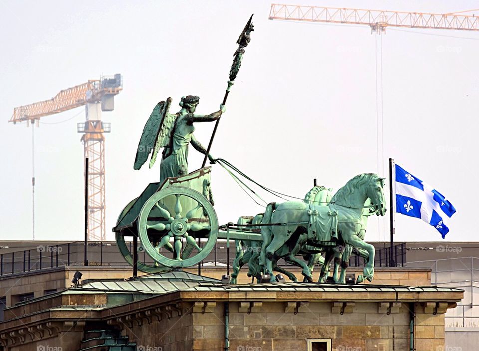 Berlin Brandenburger Tor Quadriga