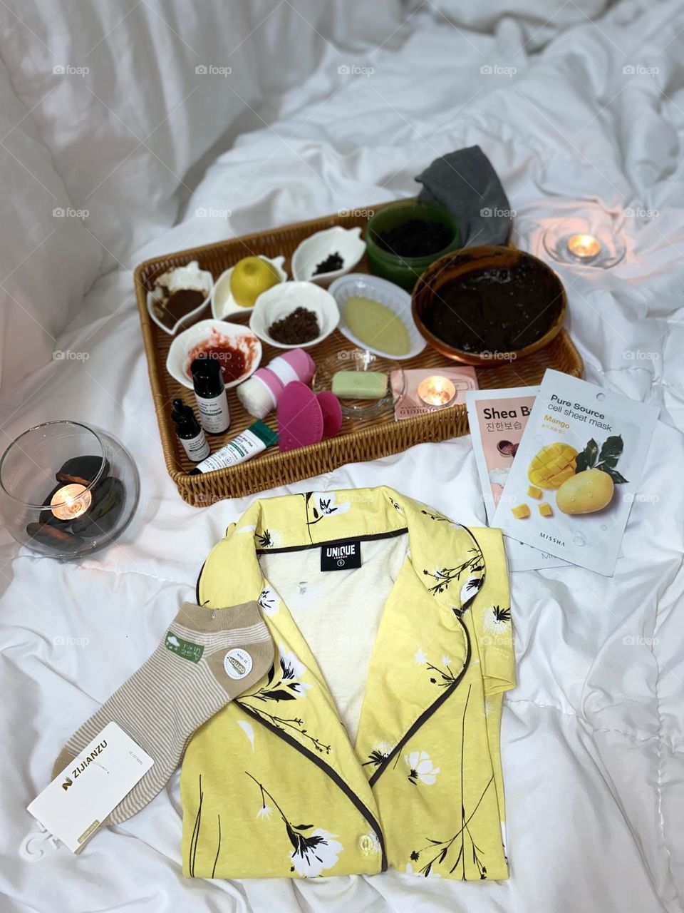 Fantastic view for skin care in home 