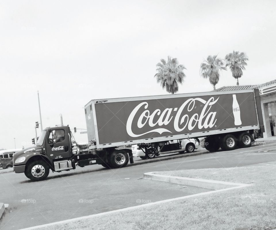 Coca Cola B/W