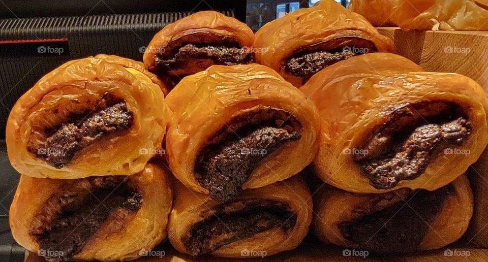 Napolitanas con Chocolate