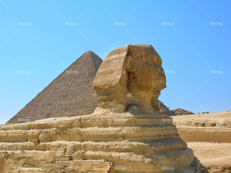 Giza Pyramid and Sphinx, Egypt