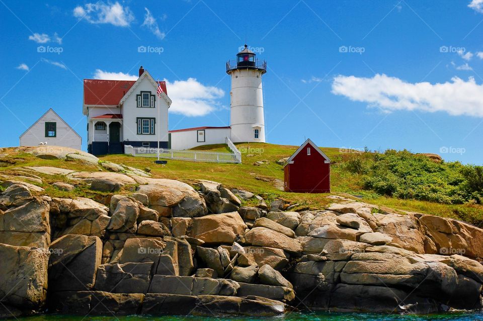 Cape Neddik, State of Maine 