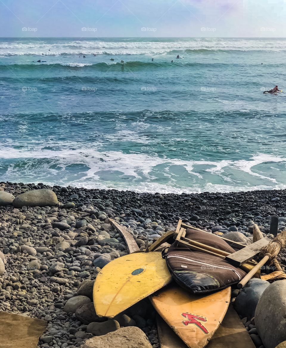 Surfing Lima Peru 2018