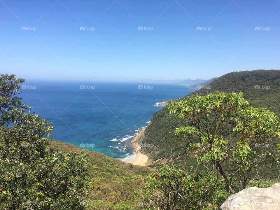 The hidden beach in the middle of nowhere 