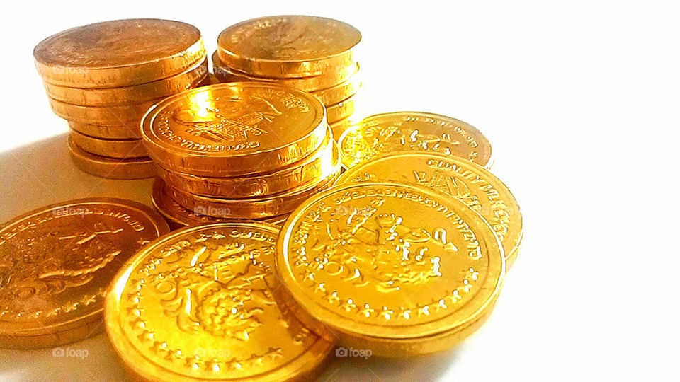 Chocolate coins