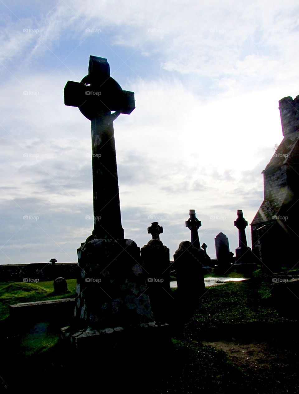 Irish crosses 