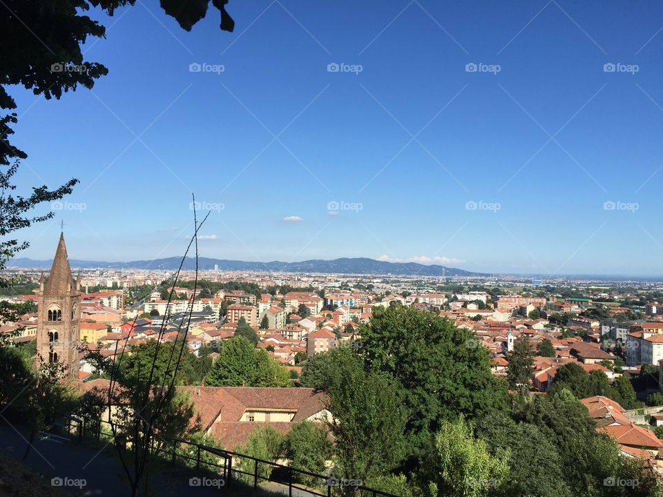 View of Rivoli, Italy