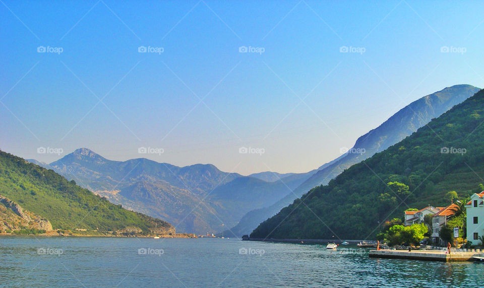 Kotor bay, Montenegro