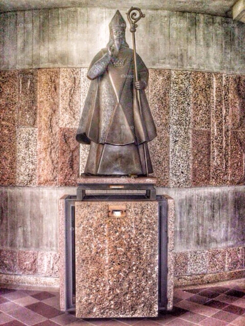Saint statue