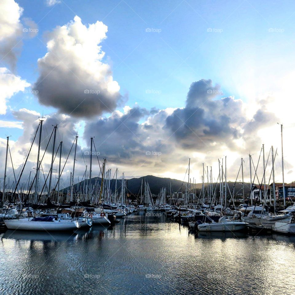 Hendaye Harbour